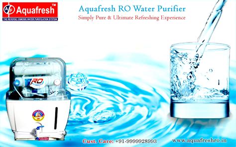 Aquafresh Ro Water Purifier For Domestic Use Water Is Life Drinking