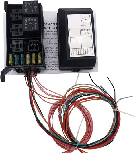 Race Car Fuse/ Relay Panel Block 4 Way Custom Universal LS Swap LSX