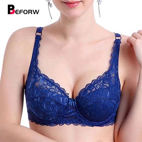 buy women sexy lace bra breathable embroidery lingerie brassiere backless