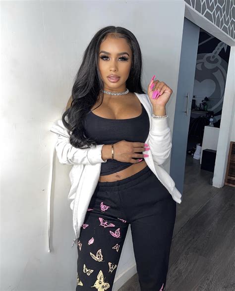 Dreamdoll Keeps It Cozy And Cute In Fashion Nova Black Butterfly Print