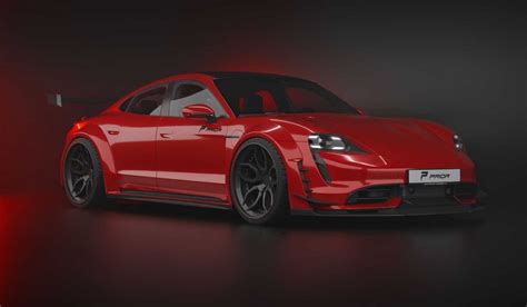Prior Design Creates Awesome Wide Body Kit For Porsche Taycan