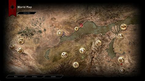 Dragon Age Inquisition Fallow Mire Map