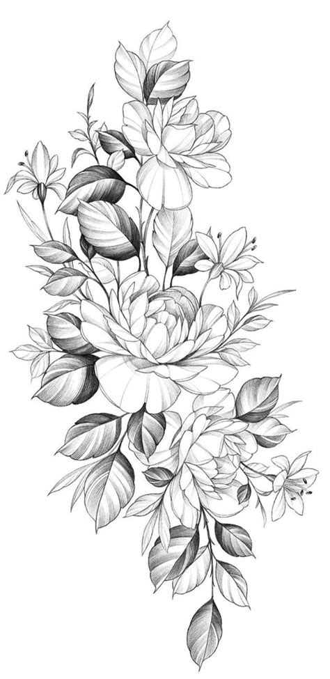 thigh tattoo ink tattoo body art tattoos flower tattoo drawings flower drawing rose