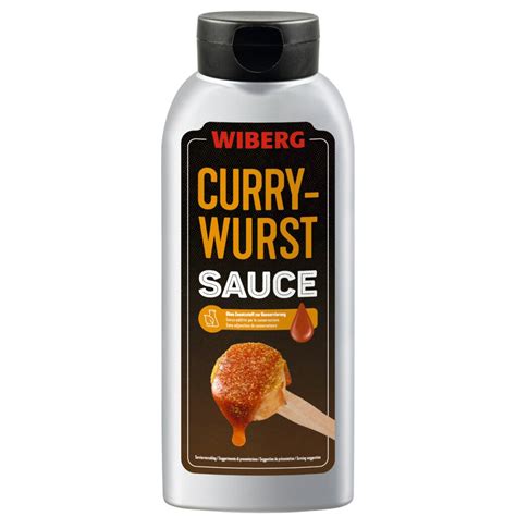 Currywurst Sauce 740g Von Wiberg Kaufen Suppenhandel