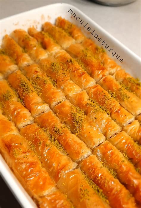 Recette Facile Et Rapide Des Baklava Rolls Ma Cuisine Turque