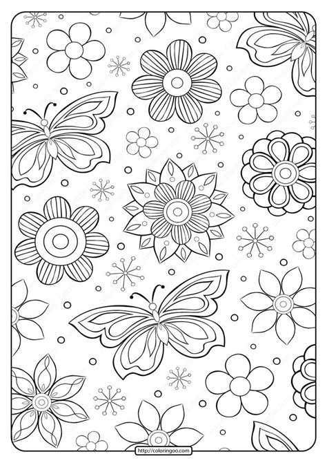 Https://wstravely.com/coloring Page/unique Flower Flower Coloring Pages
