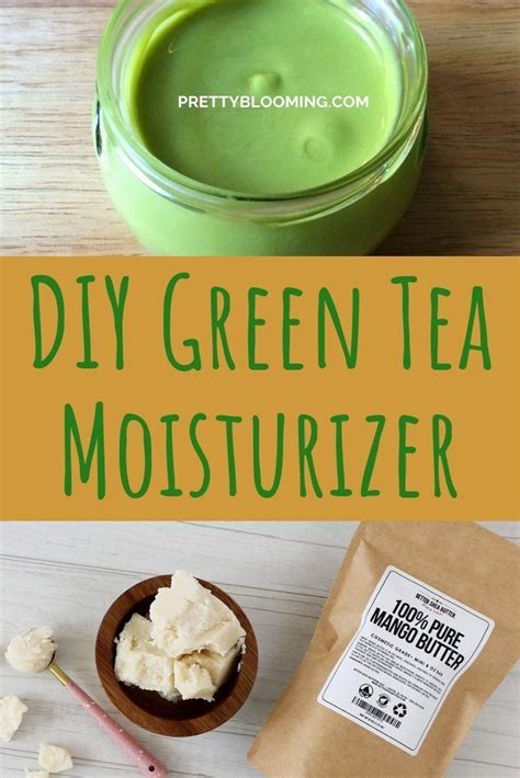 It can also be replaced with 10 to 20 drops of other nourishing oils like sweet almond oil, jojoba oil, etc. DIY Green Tea Moisturizer With Mango And Shea Butters ...