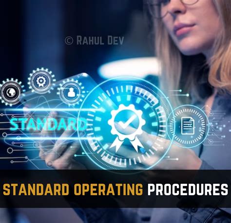Standard Operating Procedures Expert Perspectives Strategies Dev