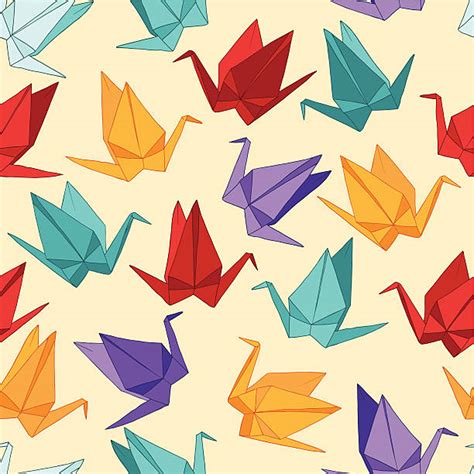 Origami Crane Illustrations Royalty Free Vector Graphics And Clip Art