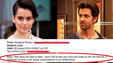 Hrithik and kangana have been making headlines ever since the actress alleged that the kites actor was her 'silly ex'. Hrithik Roshan & Kangana Ranaut's Email Conversation ...