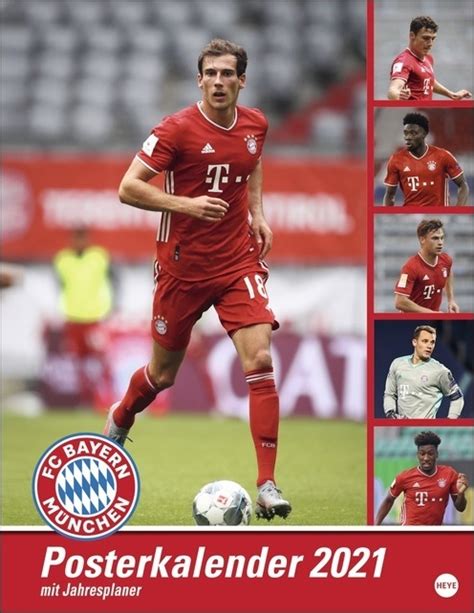 The first one for 2020 is beautiful so i ordered the 2021. FC Bayern München Posterkalender Kalender 2021 (Spiralbindung) | Buch Greuter | Der Online-Shop ...