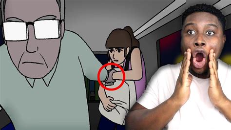 Reacting To True Scary Animations Do Not Watch At Night Youtube