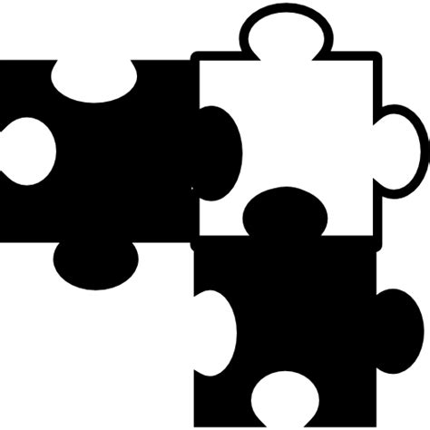 Puzzle Shapes, Puzzles, Black and white, Puzzle, Puzzle ...