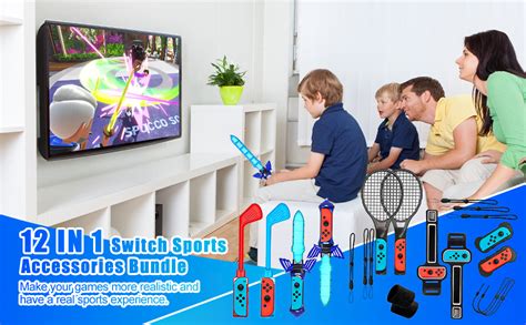 Aceshop In Switch Sports Zubeh R Set Kompatibel Mit Nintendo