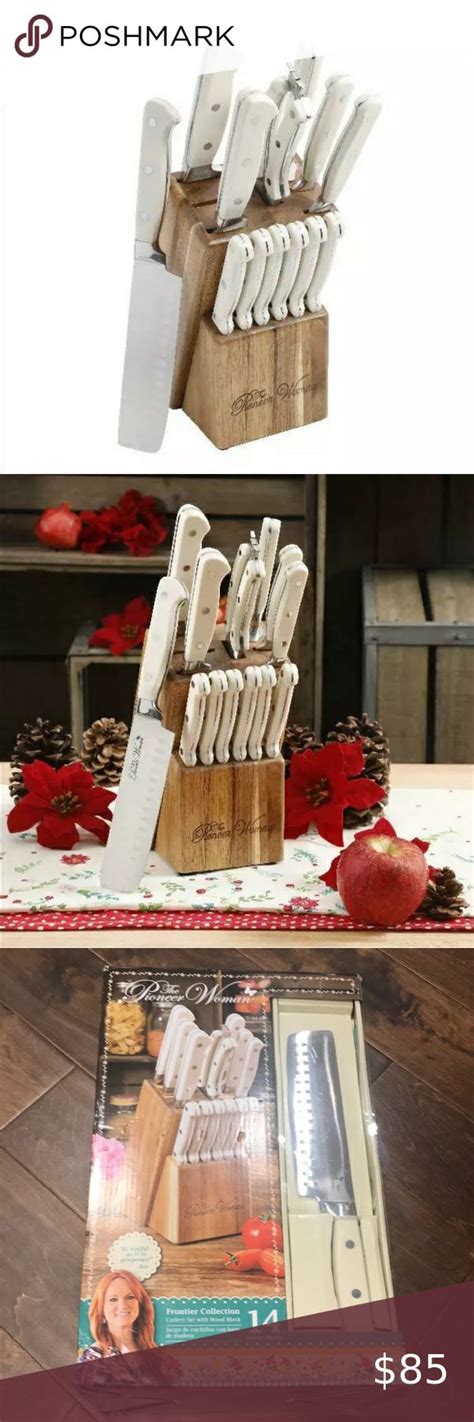 Save on a huge selection of new and used items — from fashion to toys, shoes to electronics. The Pioneer Woman Cutlery set with wood block NWT in 2020 ...