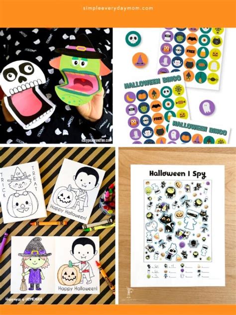 17 Adorably Spooky Halloween Printables For Kids Story Simple