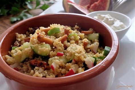 Veganer Couscous Salat Mit Ras El Hanout Einfach Schnell Und Lecker