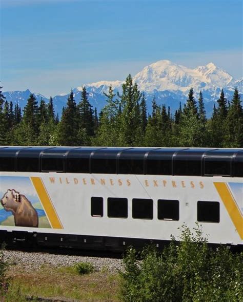 The Wilderness Express Operates On The Alaska Railroads Denali Star