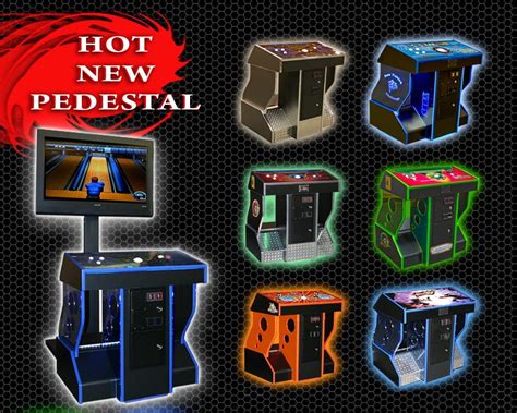 Gaming Pedestal Dreamauthentics Retro Video Arcade Cabinets