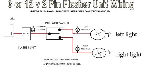 Wiring A 2 Pin Flasher Unit Shane Wired