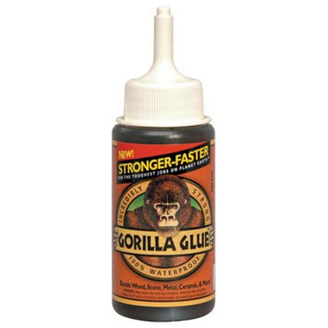 They are known for their original gorilla glue, which was first sold to consumers in 1994. Gorilla Glue 5000408-1 Multipurpose Waterproof Glue 4oz ...