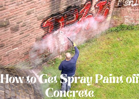 How To Get Spray Paint Off Concrete Moxho