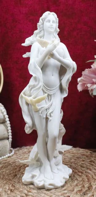 NUDE APHRODITE WITH Doves Figurine Greek Goddess Of Beauty And Sex Venus H PicClick