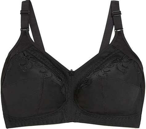 Marks And Spencer Womens Embroidered Total Support Non Wired Full Cup Bra Amazonca Clothing