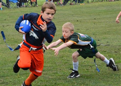 There are no requirements regarding ball pressure and markings. 2017 Arlington Air Raid Youth Flag Football Tournament ...