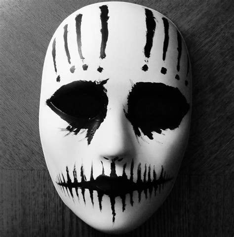 Joey Jordison Mask By Jonjoker On Deviantart Creepy Masks Mask
