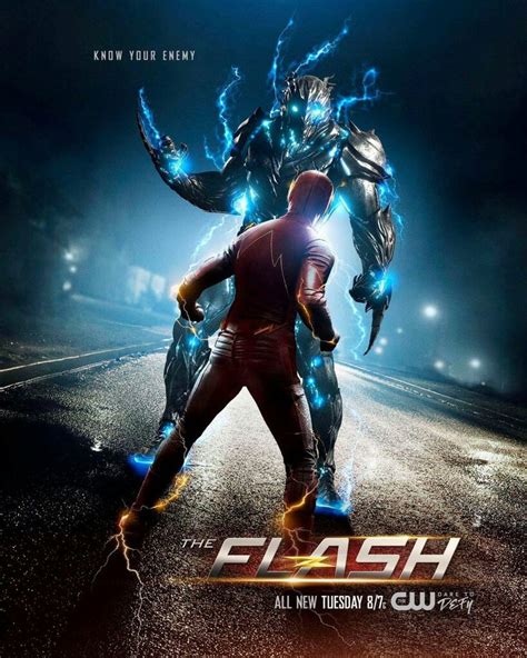 The Flash Season 3 Poster Know Your Enemy Savitar Barry Allen