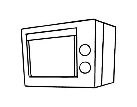 Oven coloring page is one of thousands of beautiful high quality pictures in this collection for coloring kids. Microwave oven coloring page - Coloringcrew.com