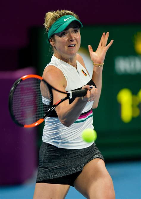 Svitolina Wta Elina Svitolina Poses With Her Champions Trophy