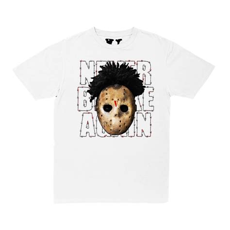 Vlone X Nba Youngboy Haunted White Tee Wyco Vintage Broadway