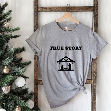 True Story Christmas Short Sleeve Unisex T Shirt Christmas Etsy
