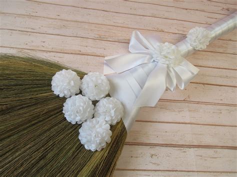 Decorated Wedding Broom Jumping Broom Ceremony Jump The Etsy Wedding Broom Jumping The