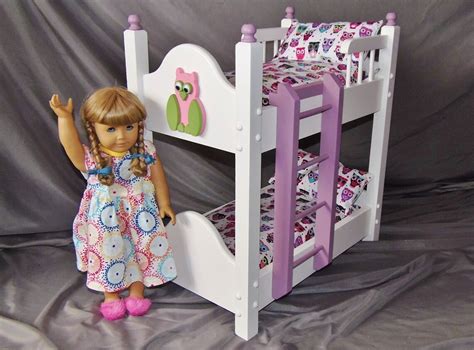 Doll Bunkbed Fits American Girl Doll And 18 Inch Dolls With Etsy