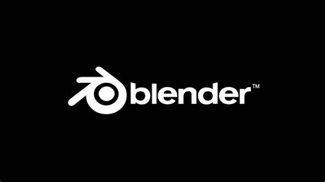 Blender Intro Greyscale Using Official Blender Logo Youtube
