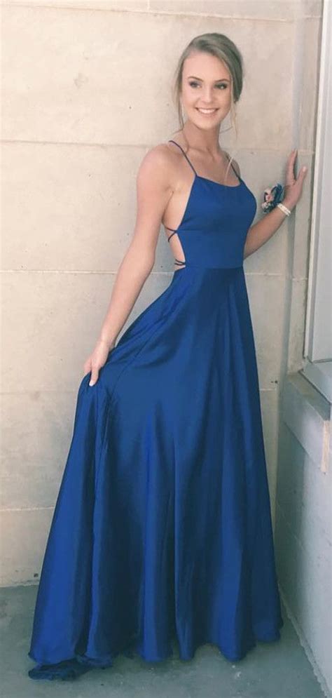 Navy Blue Prom Dress Simple Niva Dress And Gown