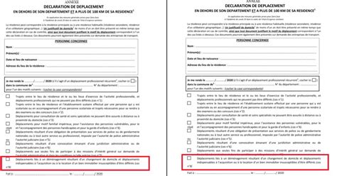 Elle concerne les déplacements professionnels, les consultations médicales, le fameux motif familial impérieux, par exemple la garde d'enfants ou encore la promenade du chien, qui doit toujours se faire dans un rayon. Voici la nouvelle attestation de déplacement au-delà de 100 km (déménagement inclus) | Le HuffPost