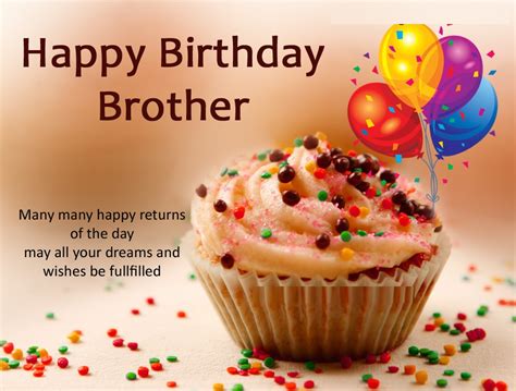 Happy Birthday Wishes For Brother Pic The Cake Boutique