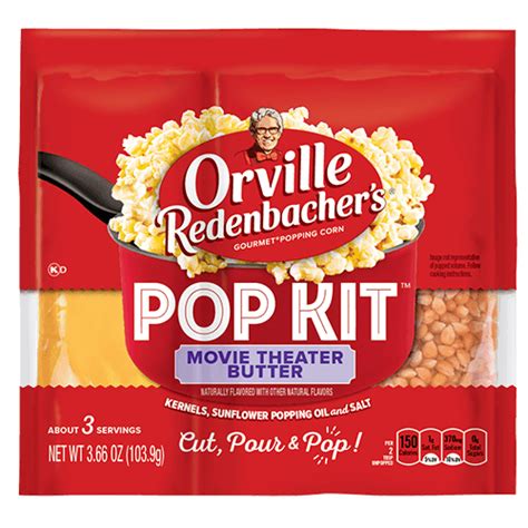 Movie Theater Butter Popcorn Kit Orville Redenbachers