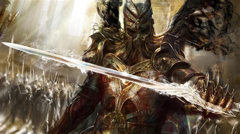 Wallpaper Video Games Fantasy Art Knight Soldier Sword Concept