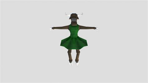 Dancer 3d Model By Brujex [a3d5760] Sketchfab