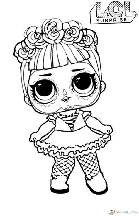 Boss queen series 3 coloring page #loldolls #l. Pin on omalovánky panenky