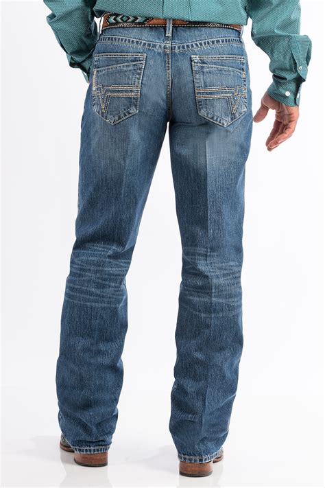 Cinch Jeans Mens Relaxed Fit Grant Medium Stonewash