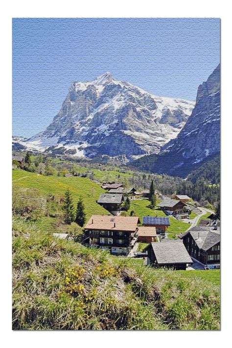 Grindelwald Switzerland Mountain Village In The Swiss Alps 9027557