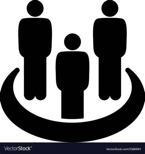 Social Group Icon From Business Bicolor Set Vector Image