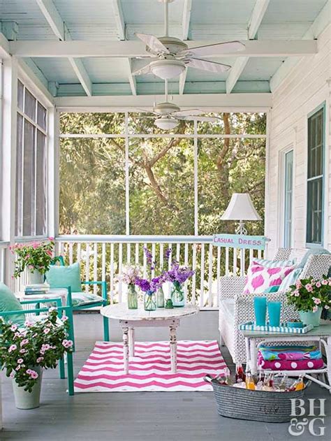 Looking For Porch Paint Ideas Try A Pretty Mix Of Pastels A Gray