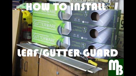 This process has allowed us to put together a comprehensive list of the best gutter guards on the market. How to Install Leaf or Gutter Guard - YouTube